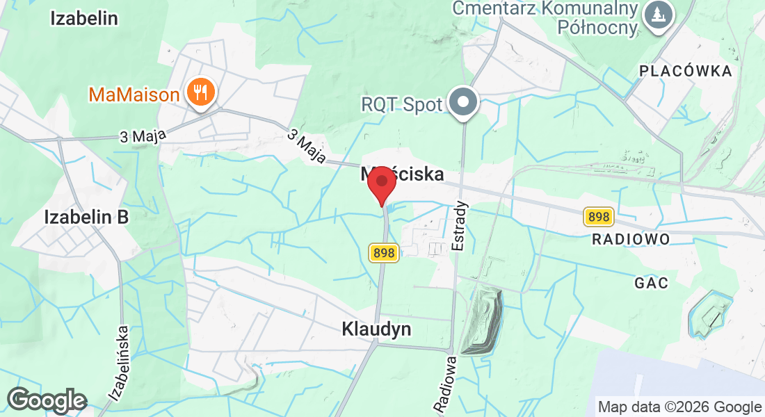 Mapa Sielanka Mościska